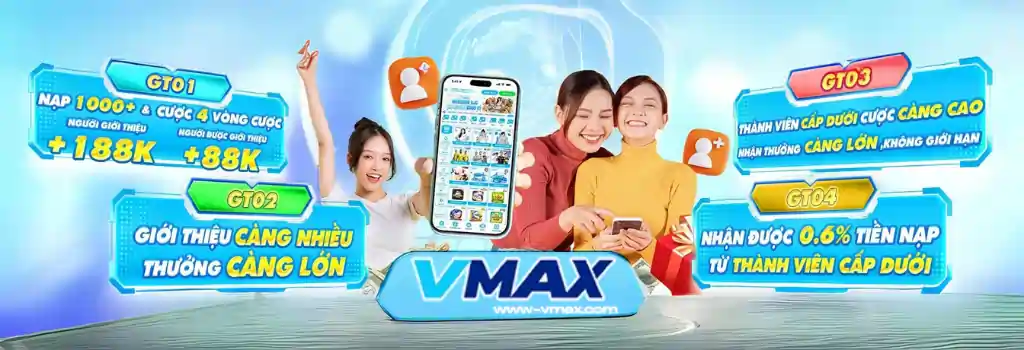 Khuyến Mãi VMAX – Ưu Đãi Cực Lớn, Nhận Thưởng Mỗi Ngày